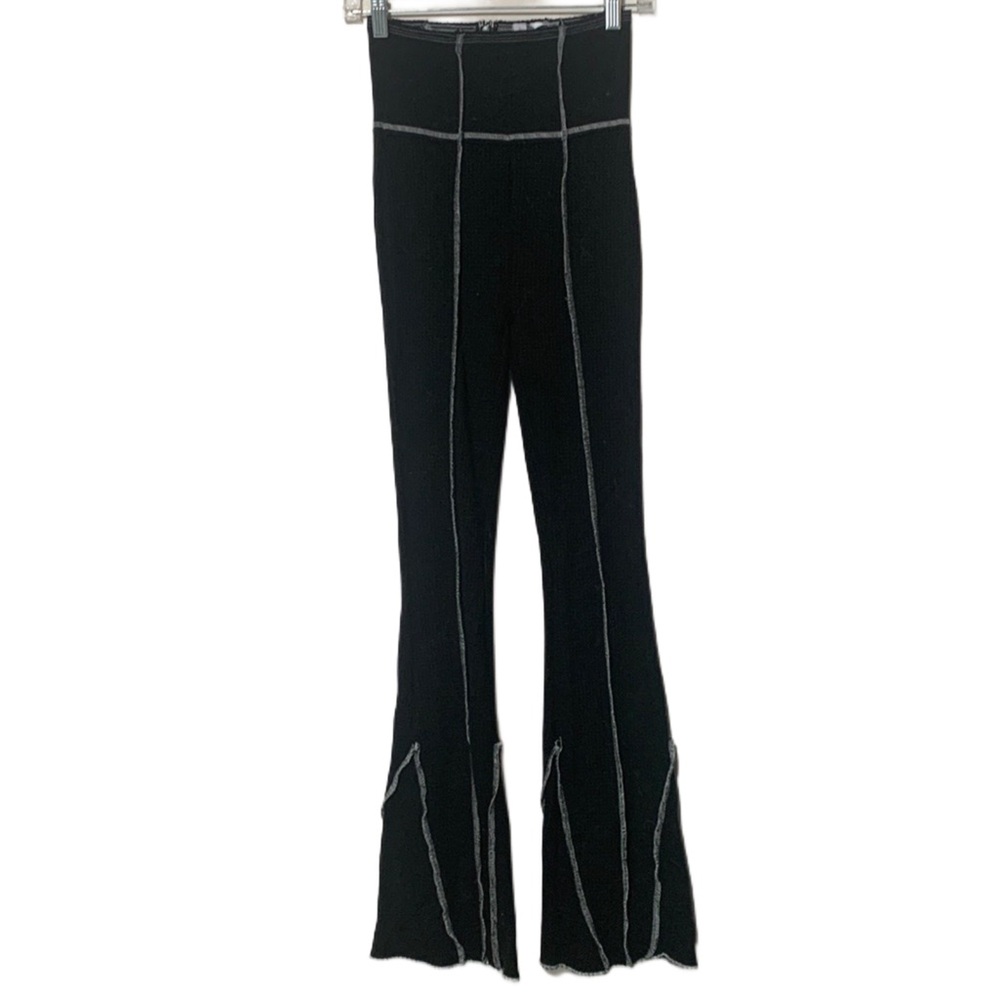 Out from Under Urban Outfitters Waffle Knit High Rise Flare Pants